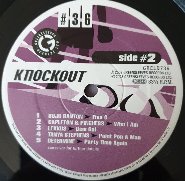 Various - Knockout (2xLP, Comp)