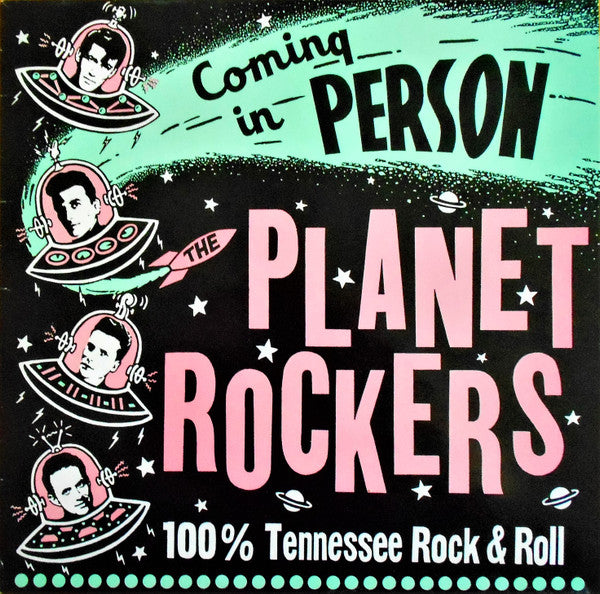 The Planet Rockers - Coming In Person (LP, Album)