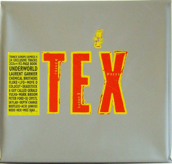 Various - Trance Europe Express  4 (4xLP, Comp + 12"", Comp, W/Lbl)