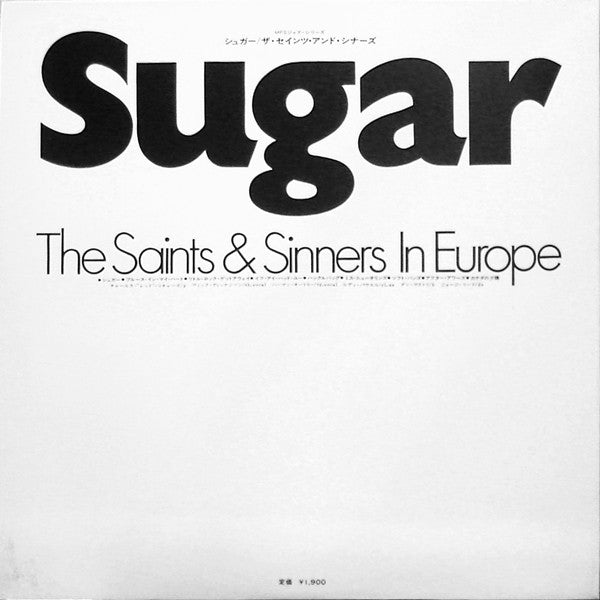The Saints & Sinners - Sugar / The Saints & Sinners In Europe(LP, A...