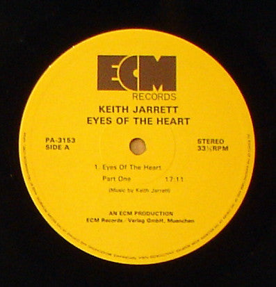 Keith Jarrett - Eyes Of The Heart (LP + LP, S/Sided + Album)