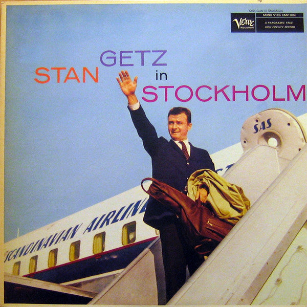 Stan Getz - In Stockholm (LP, Album, Mono, RE)