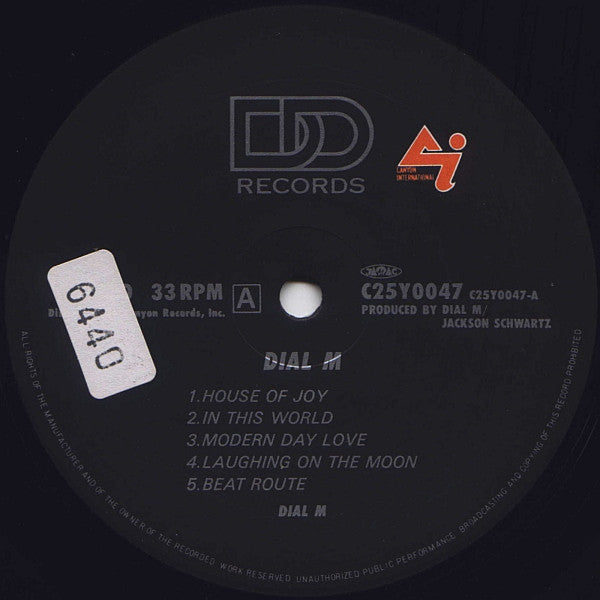 Dial-M* - Dial-M (LP, Album)