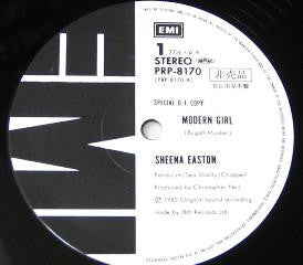 Sheena Easton - Modern Girl (Special DJ Copy) (12"", Maxi, Promo)