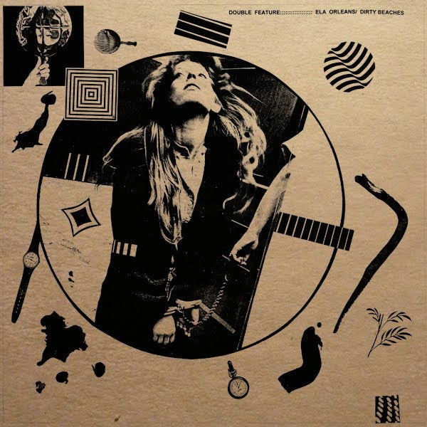 Ela Orleans / Dirty Beaches - Double Feature (LP, Album, Ltd, Cle)