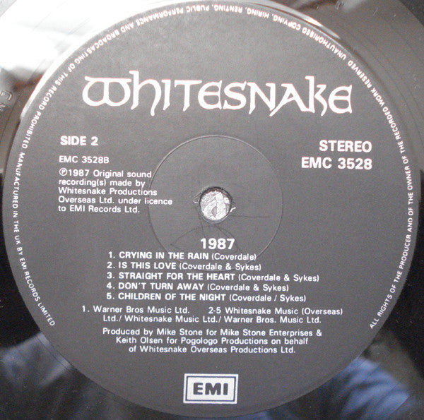 Whitesnake - 1987 (LP, Album)