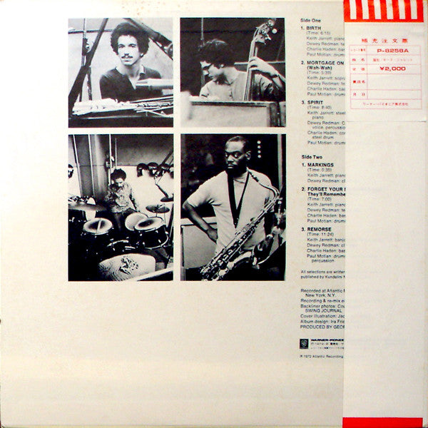 Keith Jarrett - Birth (LP, Album)