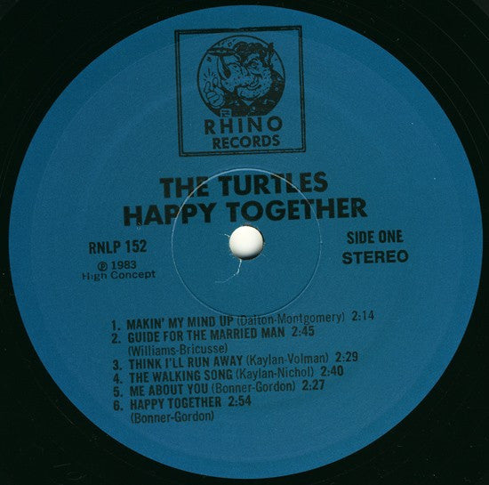 The Turtles - Happy Together (LP, Album, RE)