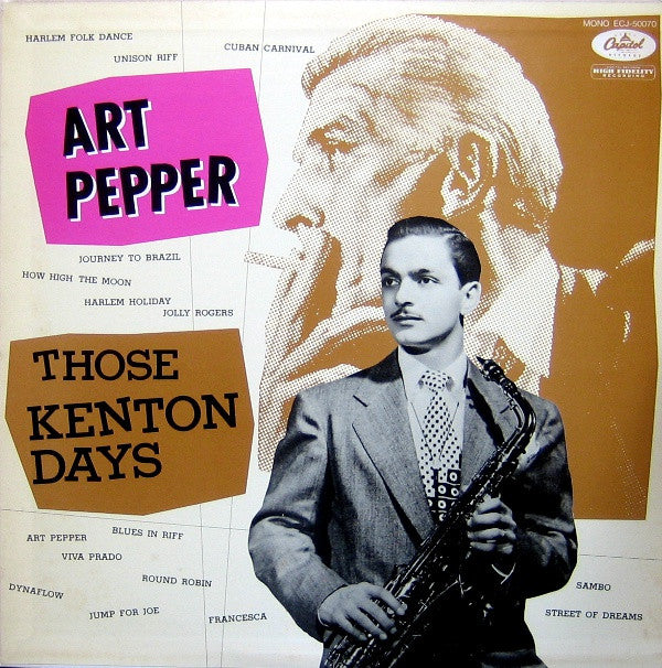 Art Pepper - Those Kenton Days (LP, Comp, Mono)