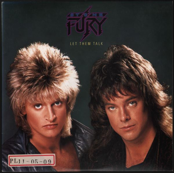Stone Fury - Let Them Talk (LP, Album, Promo)