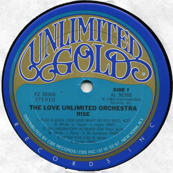 The Love Unlimited Orchestra* - Rise (LP, Album)