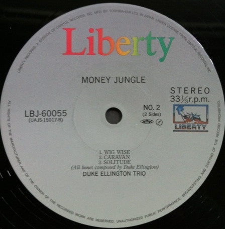 Duke Ellington - Money Jungle(LP, Album, RE)
