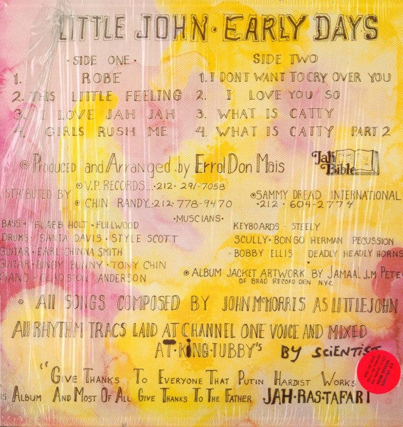 Little John - Early Days (LP, Album)