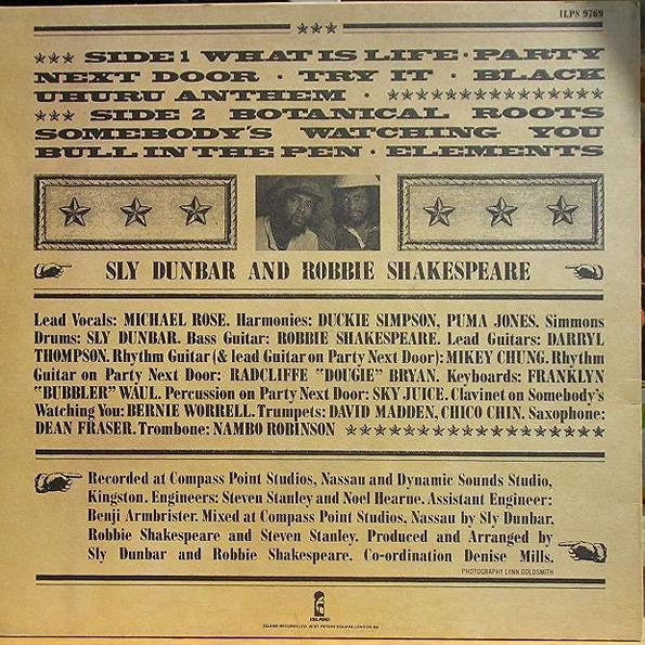 Black Uhuru - Anthem (LP, Album)