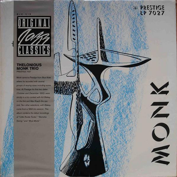 Thelonious Monk Trio - Thelonious Monk Trio(LP, Album, Comp, RE, RM...