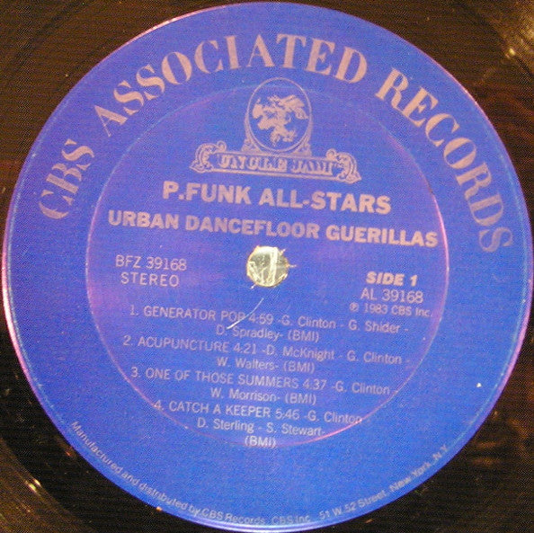 P-Funk All Stars - Urban Dancefloor Guerillas (LP, Album, Pit)