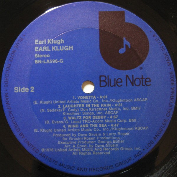 Earl Klugh - Earl Klugh (LP, Album)