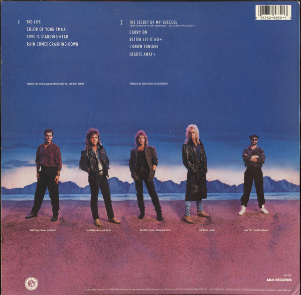 Night Ranger - Big Life (LP, Album, Eur)