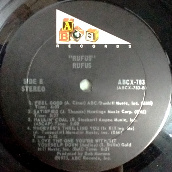 Rufus - Rufus (LP, Album, Pit)