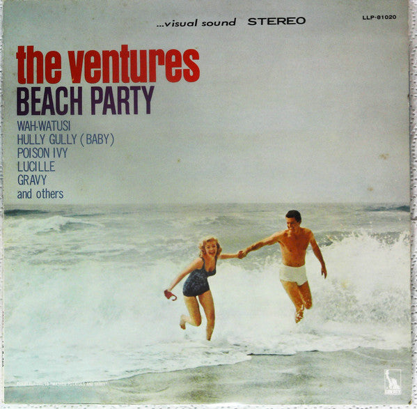 The Ventures - Beach Party (LP, Album, RE)