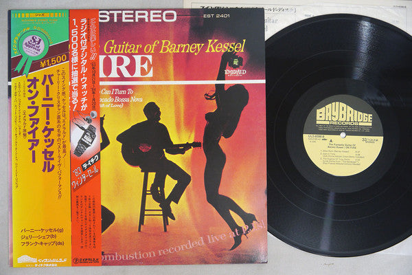 Barney Kessel - On Fire (LP, Album, OBI)