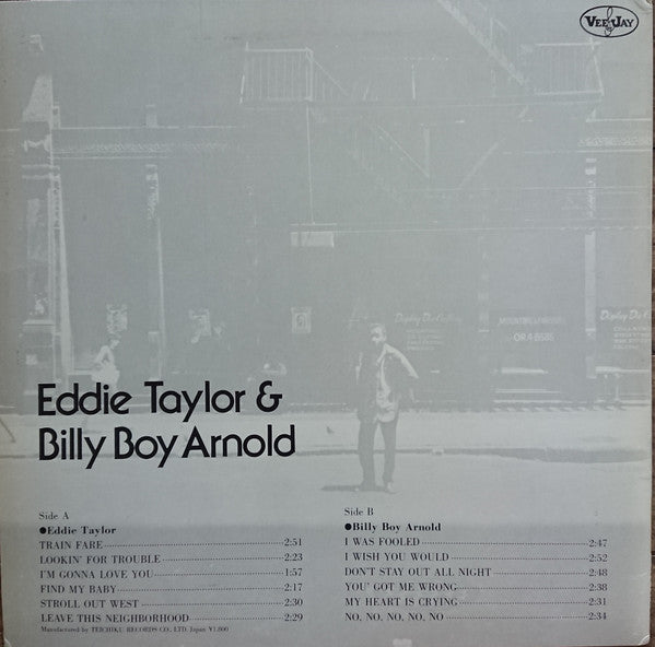 Eddie Taylor (2) - Eddie Taylor & Billy Boy Arnold(LP, Comp, Mono)