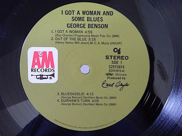 George Benson - I Got A Woman And Some Blues (LP, Album)