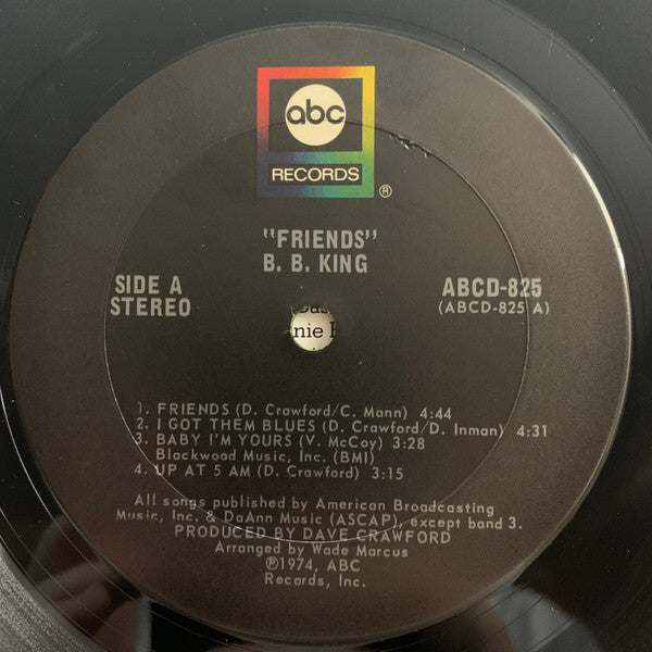 B.B. King - Friends (LP, Album)