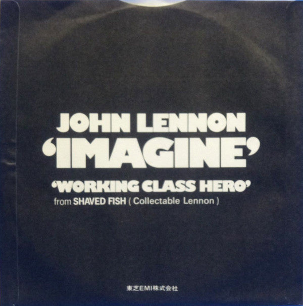 John Lennon - Imagine / Working Class Hero (7"", Single)