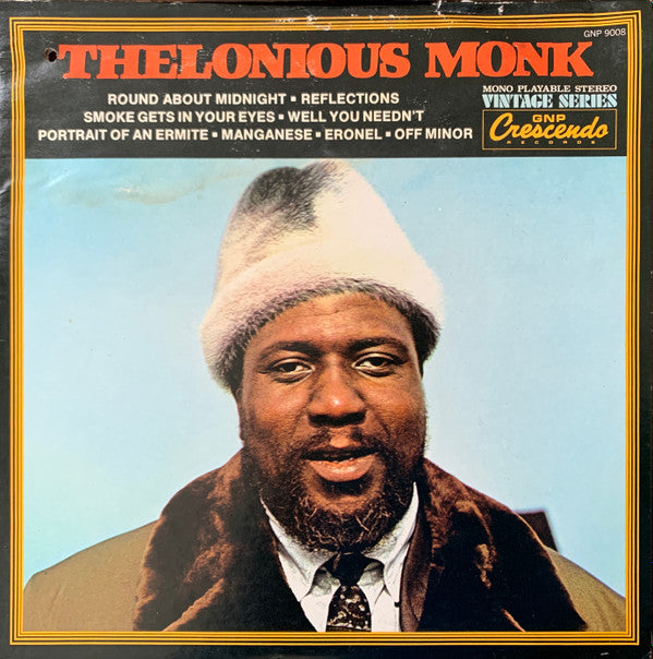 Thelonious Monk - Thelonious Monk (LP, Album, Mono, RE)