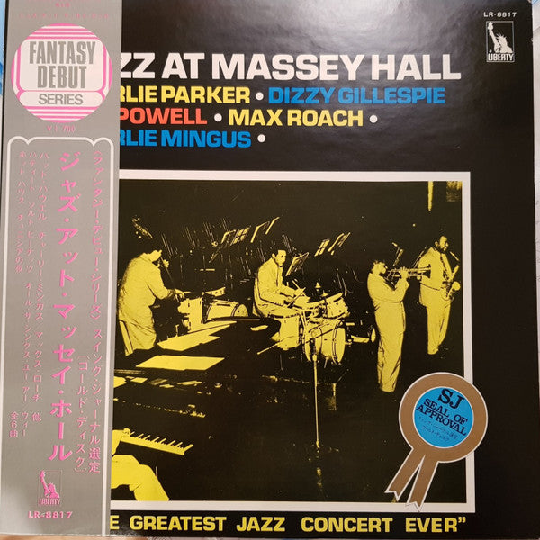 The Quintet - Jazz At Massey Hall (LP, Album, Mono, RE, Red)