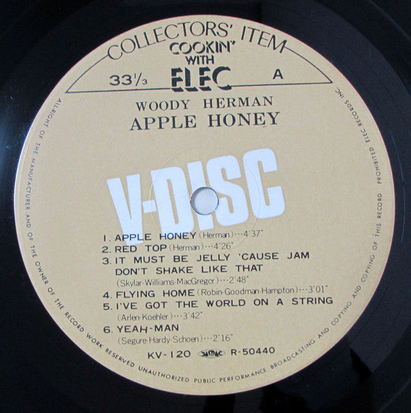 Woody Herman - Apple Honey (LP, Comp)