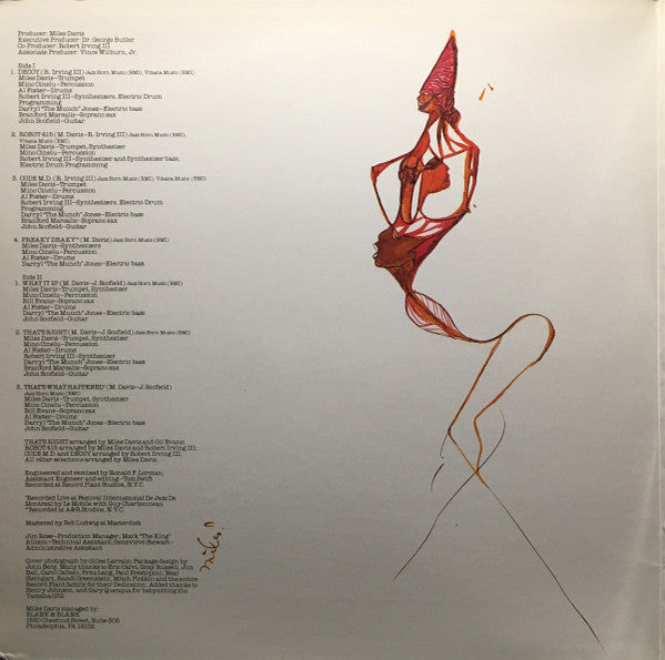 Miles Davis - Decoy (LP, Album, Pit)