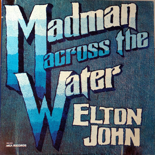 Elton John - Madman Across The Water (LP, Album, RE)