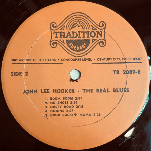 John Lee Hooker - The Real Blues (LP, Comp, RE, RP)