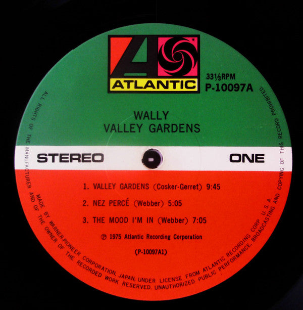 Wally (3) - Valley Gardens (LP, Album)