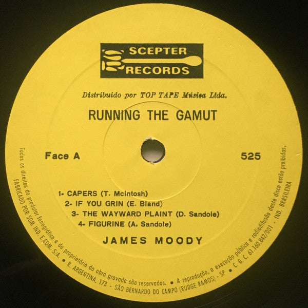 James Moody - Running The Gamut (LP)