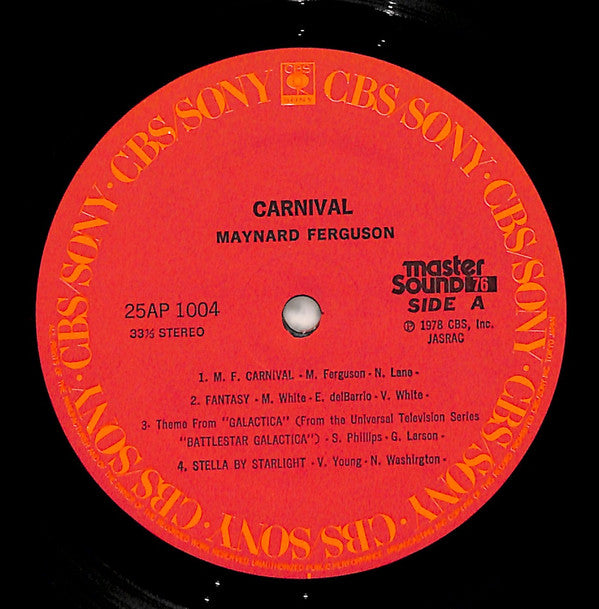 Maynard Ferguson - Carnival (LP, Album)