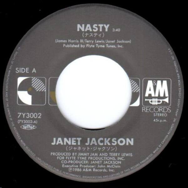 Janet Jackson - Nasty (7"", Single)