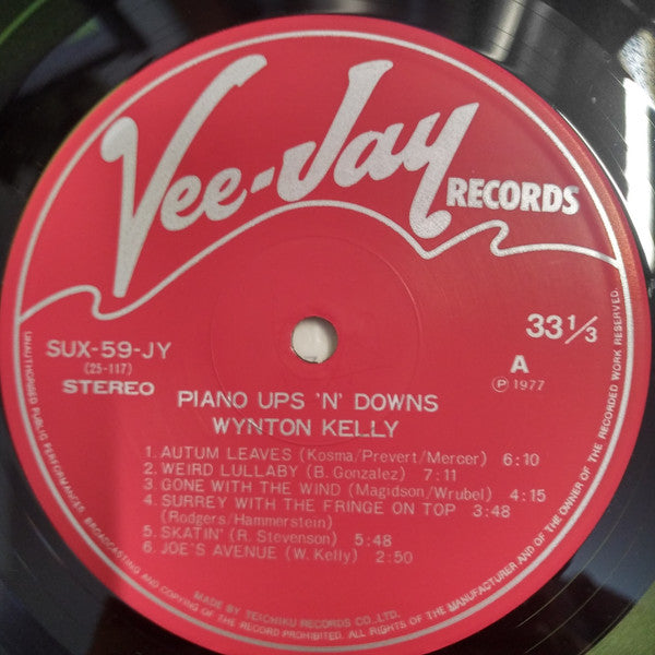 Wynton Kelly - Piano Ups 'N' Downs (LP, Album)