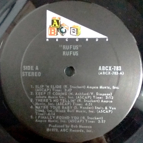 Rufus - Rufus (LP, Album, Pit)