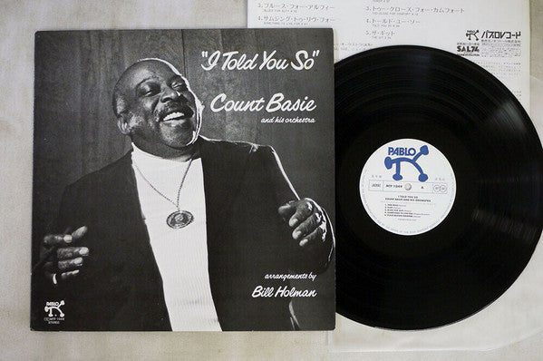 Count Basie And His Orchestra* - I Told You So (LP, Album, Promo)