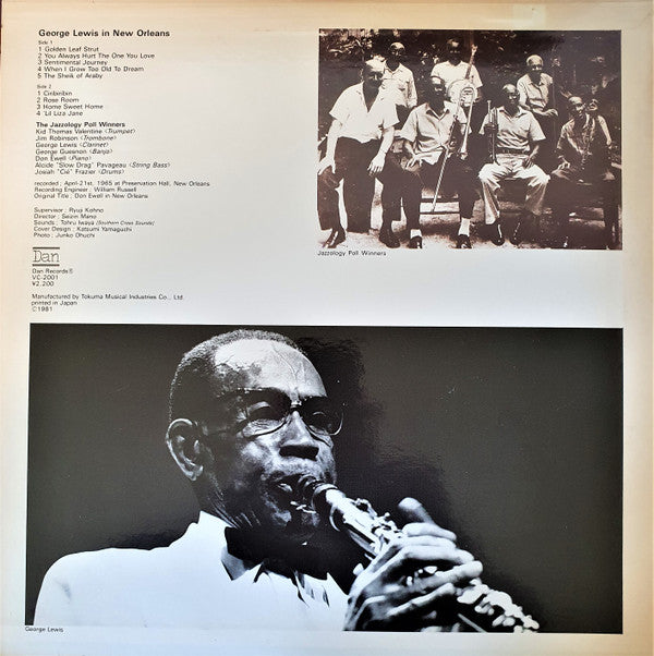The Jazzology Poll Winners - George Lewis In New Orleans(LP, Comp, ...