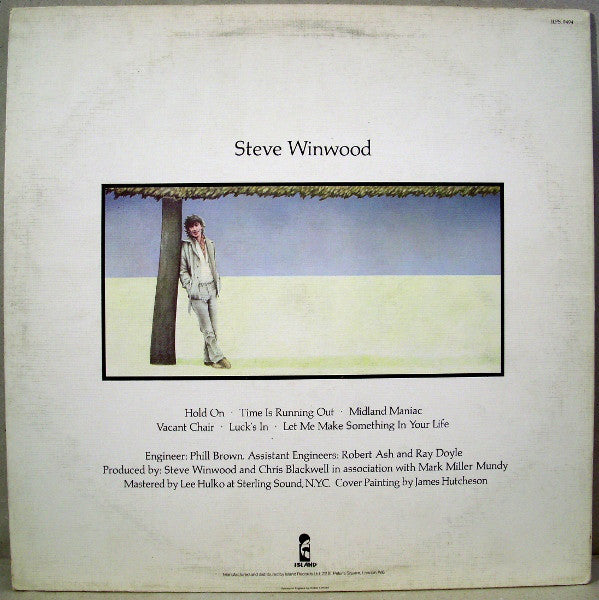 Steve Winwood - Steve Winwood (LP, Album)