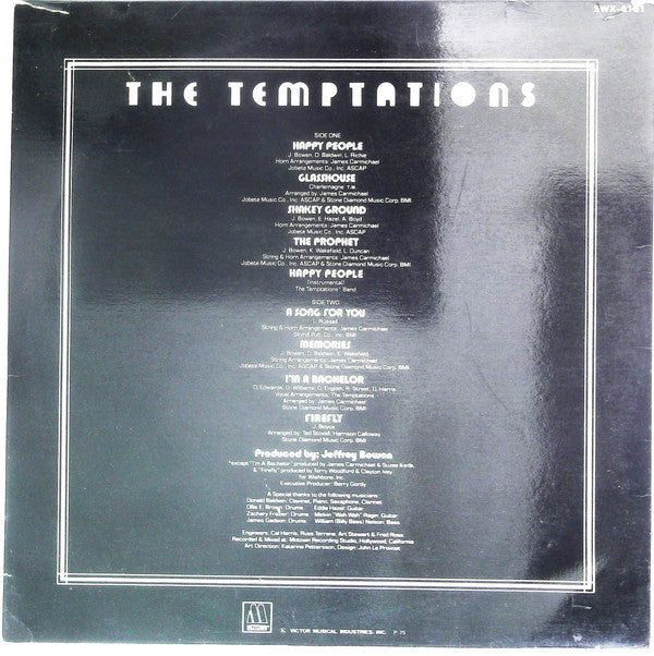 The Temptations - A Song For You (LP, Album)