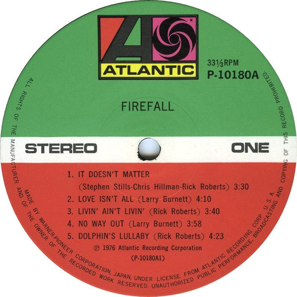 Firefall - Firefall (LP, Album)