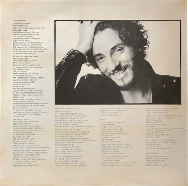 Bruce Springsteen - Born To Run (LP, Album, RE, San)