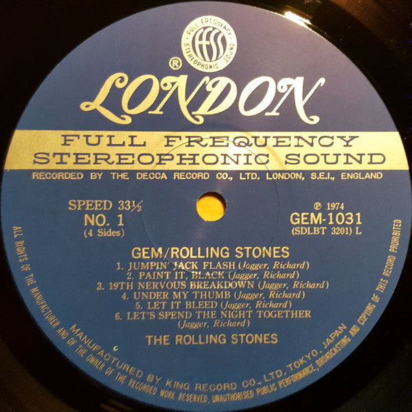 The Rolling Stones - Gem (2xLP, Comp)