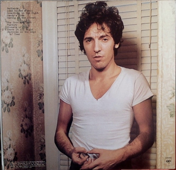 Bruce Springsteen - Darkness On The Edge Of Town (LP, Album, RP, Pit)