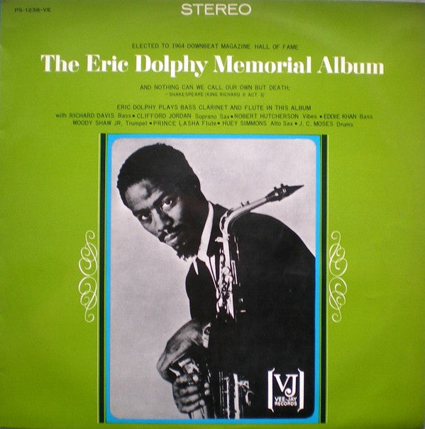 Eric Dolphy - The Eric Dolphy Memorial Album (LP, Album)